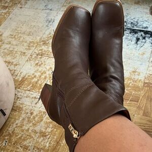 Franco Sarto Leather Boots